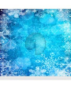 Irregular Snowflake  Computer Printed Photography Backdrop L-802