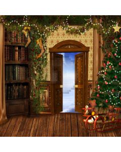 Christmas Eve  Computer Printed Photography Backdrop L-813