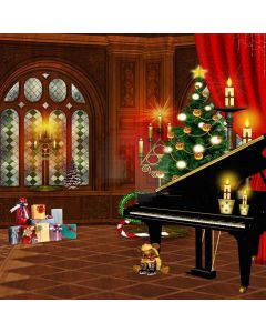 Bright Candlelight Computer Printed Photography Backdrop L-835