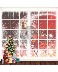Cute Santa Claus  Computer Printed Photography Backdrop L-857