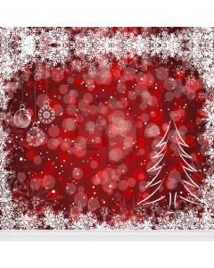 Crystal Snowflakes Computer Printed Photography Backdrop L-858