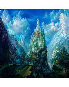 Great Castle Computer Printed Photography Backdrop LMG-007