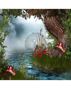 Lovely Brook Computer Printed Photography Backdrop LMG-010