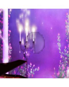 Romantic Candles Computer Printed Photography Backdrop LMG-018
