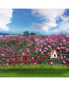 Sweet Garden Computer Printed Photography Backdrop LMG-032