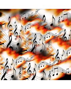 Fancy Note Computer Printed Photography Backdrop LMG-079