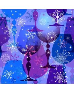 Snowflake Pattern Computer Printed Photography Backdrop LMG-132