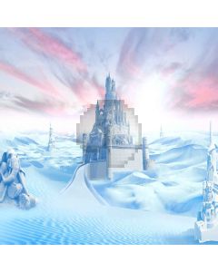 Fancy Castle Computer Printed Photography Backdrop LMG-149