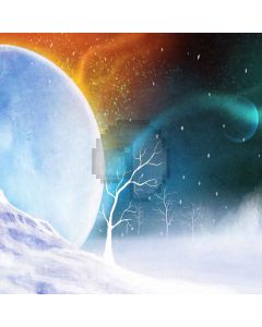Fantasy Moonnight Computer Printed Photography Backdrop LMG-165