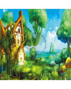 Dreamlike House Computer Printed Photography Backdrop LMG-249