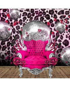 Love Chair Computer Printed Photography Backdrop LMG-265