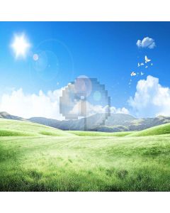 Beautiful Mountains Computer Printed Photography Backdrop LMG-345