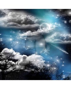 Shiny Star Computer Printed Photography Backdrop LMG-356