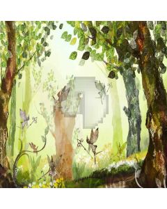 Fantastic Forest Computer Printed Photography Backdrop LMG-384