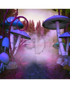 Wonderland Computer Printed Photography Backdrop LMG-400