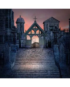 Dark Castle Computer Printed Photography Backdrop LMG-414