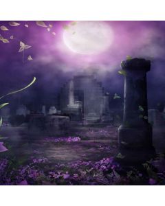 Graveyard Computer Printed Photography Backdrop LMG-429
