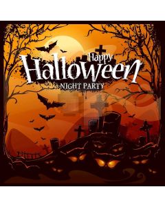 Halloween Night Party Computer Printed Photography Backdrop LMG-459
