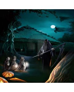 Evil Night Computer Printed Photography Backdrop LMG-462