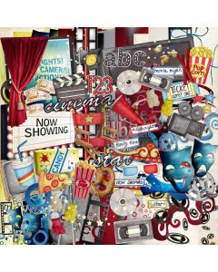 Number Letter Curtain Drinks Computer Printed Photography Backdrop LMG-710