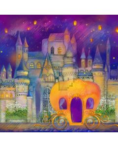 Skull Castle Floor Lantern Computer Printed Photography Backdrop LMG-727