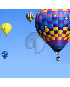 Ballon Sky Computer Printed Photography Backdrop LMG-798