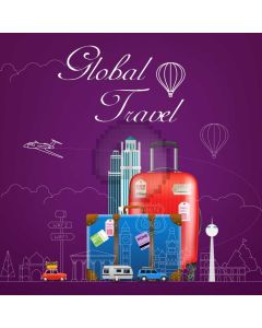 Travel Bag Computer Printed Photography Backdrop LMG-803