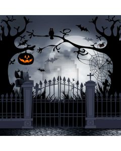 Halloween Dark Computer Printed Photography Backdrop LMG-860