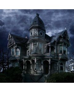 House Dark Computer Printed Photography Backdrop LMG-863