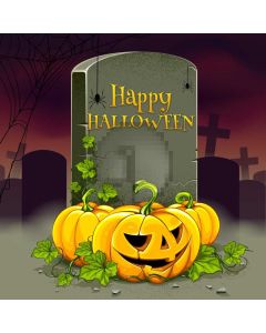 Halloween Pumpkin Lamp\ Computer Printed Photography Backdrop LMG-894