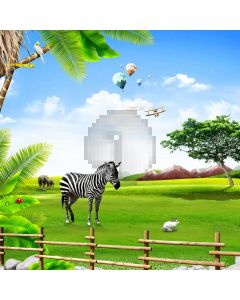Grass Animal Computer Printed Photography Backdrop LMG-916