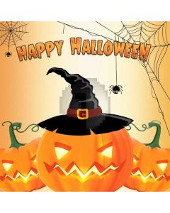 Pumpkin Hat Computer Printed Photography Backdrop LMG-937