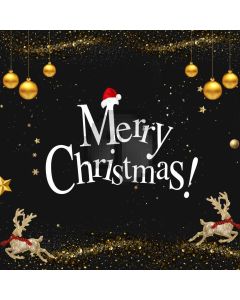 Christmas Belll Hat Computer Printed Photography Backdrop LMG-975