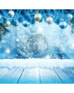 Bell Snow Fir Cypress Computer Printed Photography Backdrop LMG-983