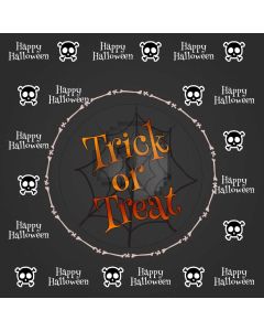 Halloween Trick Or Treat Computer Printed Photography Backdrop LMG-996
