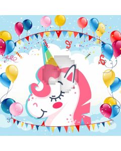 Balloon Animal Flag Computer Printed Photography Backdrop LMG-998