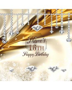 Birthday Party 16Th Computer Printed Photography Backdrop MSL-123