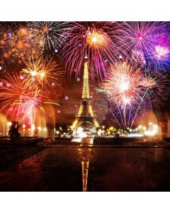 New Year High Tower Computer Printed Photography Backdrop MSL-131