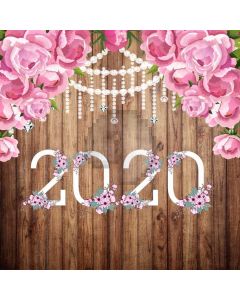 2020 Blossoms Floor Computer Printed Photography Backdrop MSL-141