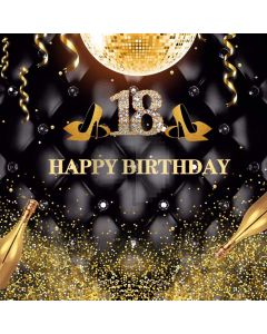 Birthday 18Th High Heel Computer Printed Photography Backdrop MSL-147