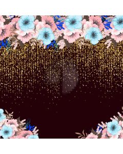 Flower Lighting Spots Computer Printed Photography Backdrop MSL-161