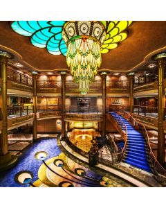 Palace Stairs Wall Computer Printed Photography Backdrop MSL-164