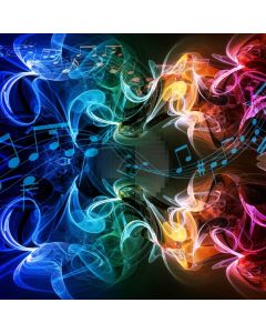 Abstract Music Colors Computer Printed Photography Backdrop MSL-174
