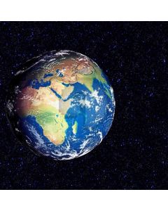 Earth Galaxy Star Night Computer Printed Photography Backdrop MSL-271