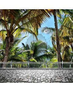 Tropical Rainforest Shinning Rail Computer Printed Photography Backdrop MSL-297