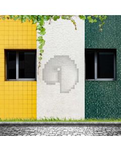 House Little Green Leaves Computer Printed Photography Backdrop MSL-330