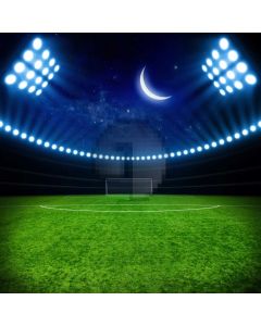 Sports Crescent Light Court Computer Printed Photography Backdrop MSL-413