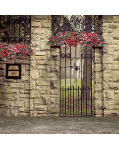 Unique Iron Gate Computer Printed Photography Backdrop S-061