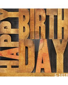 Happy Birthday Computer Printed Photography Backdrop S-1018