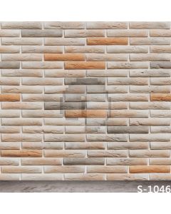 Plain Brick Wall Computer Printed Photography Backdrop S-1046